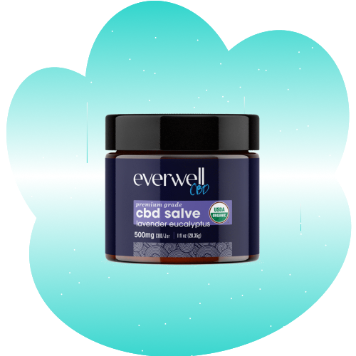 EverWell CBD Salve Lavender Eucalyptus Premium Grade